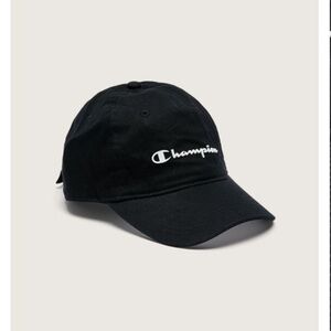 New Champions Black Baseball Logo Hat